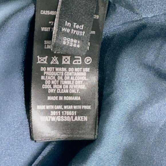 TED BAKER Womens Laken Striped Jacquard Mini Skirt Ted Size 1 US Size 4 - Picture 13 of 16